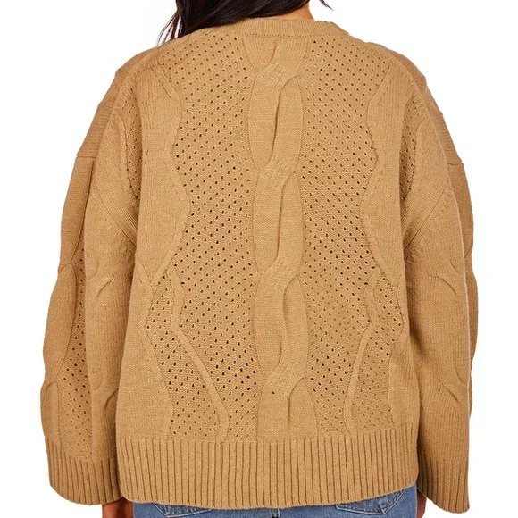 AERON Mariska Sweater - Beige Camel - Picture 4 of 5